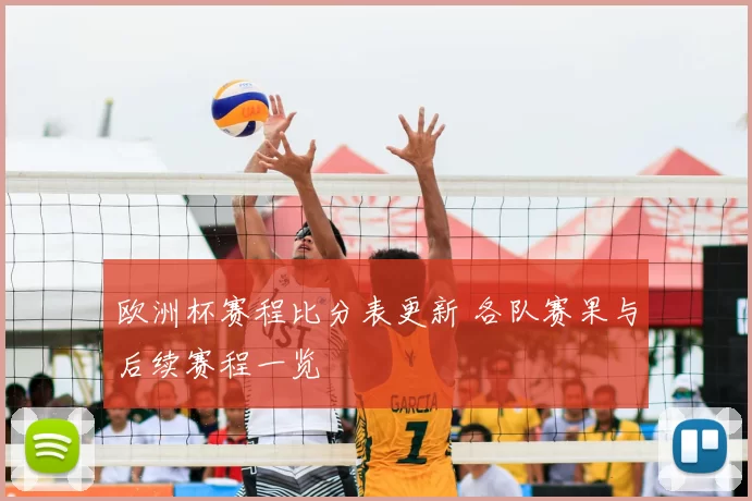 欧洲杯赛程比分表更新 各队赛果与后续赛程一览